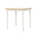 Carlene - Square Top Dining Table - Natural Brown And White Unique Piece Furniture