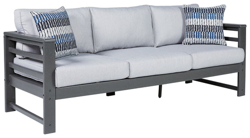 Amora - Charcoal Gray - Sofa With Cushion Unique Piece Furniture