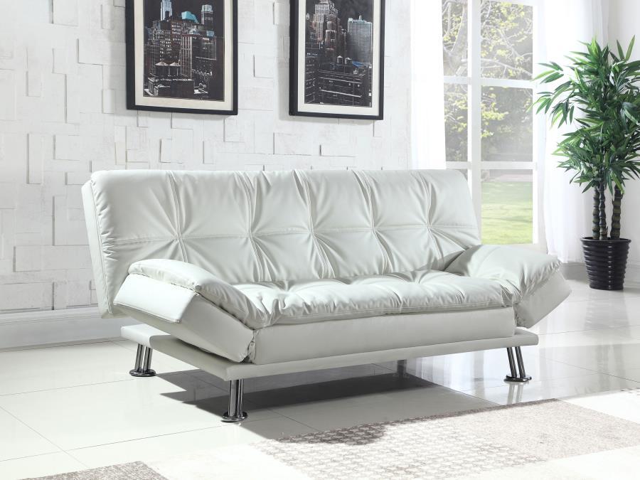 Dilleston - Tufted Back Upholstered Sofa Bed Unique Piece Furniture
