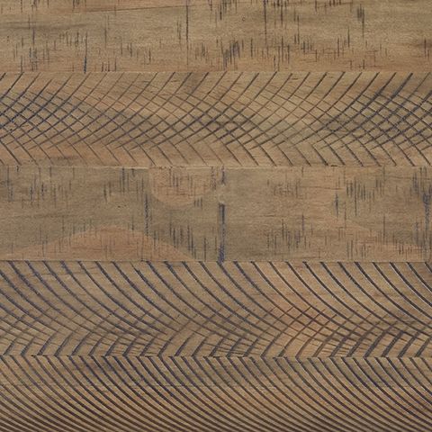 Aldwin - Gray - Rectangular End Table - Crossbuck Styling Unique Piece Furniture