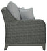 Elite Park - Gray - Loveseat W/Cushion Unique Piece Furniture