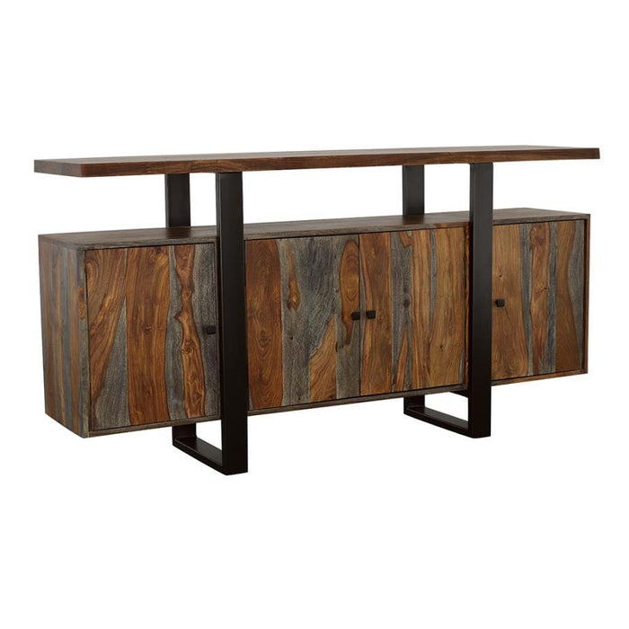 Ditman - Server - Gray And Black Unique Piece Furniture