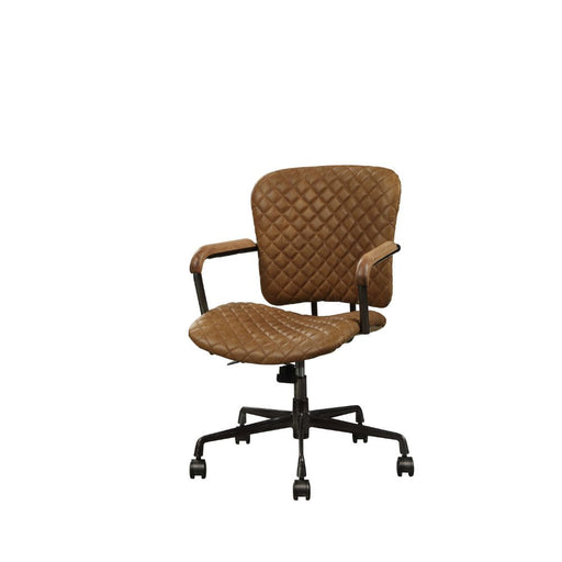Josi - Executive Office Chair - Coffee Top Grain Leather Unique Piece Furniture