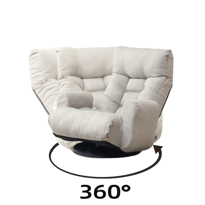 Adjustable Head And Waist, Game Chair, Lounge Chair In The, 360 Degree Rotatable Sofa Chair, rotatable Seat Leisure Chair Deck Chair, Leisure Sofa And Lounge Chair Combination