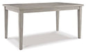 Parellen - Gray - Rectangular Dining Room Table Unique Piece Furniture