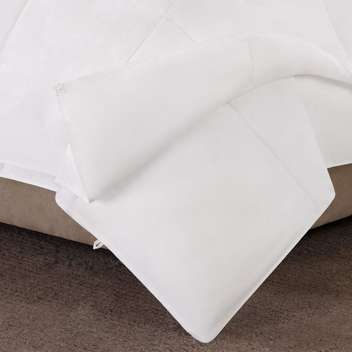 All Season 2 In 1 Down Alternative Comforter In White