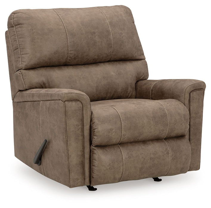 Navi - Fossil - 3 Pc. - Sofa, Loveseat, Rocker Recliner