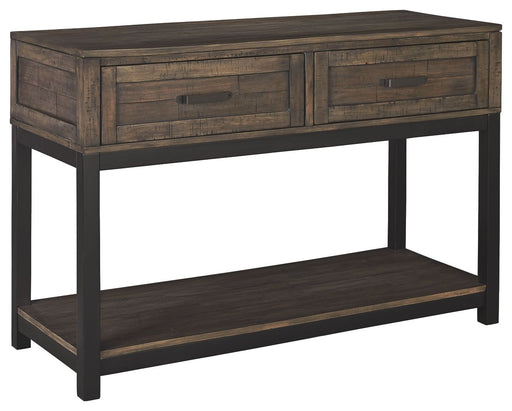Johurst - Grayish Brown - Sofa Table Unique Piece Furniture