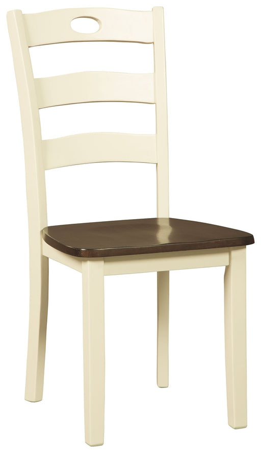 Woodanville - Cream / Brown - Dining Room Side Chair (Set of 2) Unique Piece Furniture