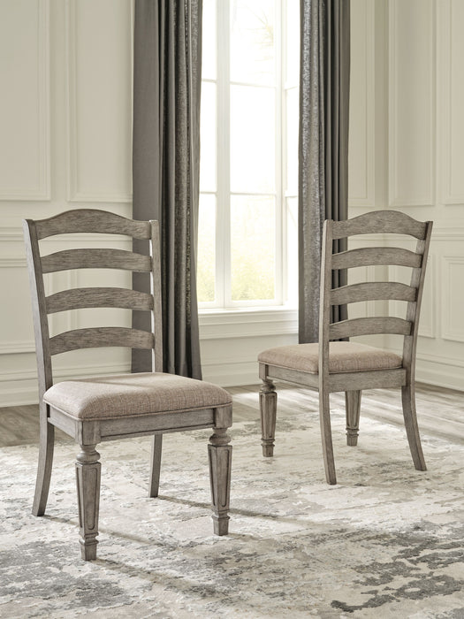 Lodenbay - Antique Gray - Dining Uph Side Chair (Set of 2) Unique Piece Furniture
