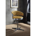 Brancaster - Chair - Turmeric Top Grain Leather & Chrome Unique Piece Furniture