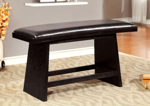 Hurley - Counter Height Bench - Black Unique Piece Furniture