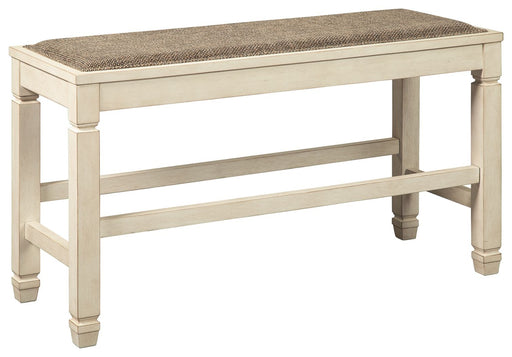 Bolanburg - Beige - Dbl Counter Uph Bench Unique Piece Furniture