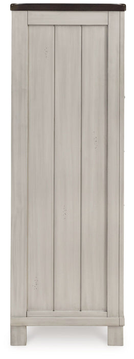 Darborn - Five Drawer Chest - Gray / Brown