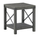 Freedan - Grayish Brown - 3 Pc. - Coffee Table, 2 End Tables Unique Piece Furniture