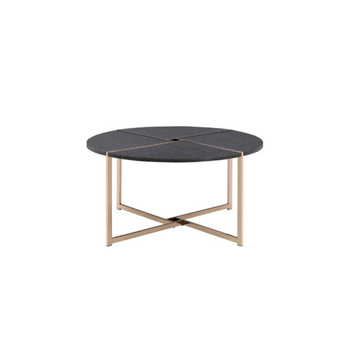 Bromia - Coffee Table - Black & Champagne Unique Piece Furniture