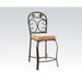 Kiele - Counter Height Chair (Set of 2) - Oak & Antique Black - 42" Unique Piece Furniture