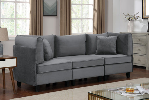 Sandrine - Sofa - Gray Fabric Unique Piece Furniture
