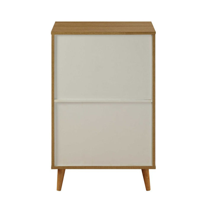 Anita - Cabinet - Natural & White Unique Piece Furniture
