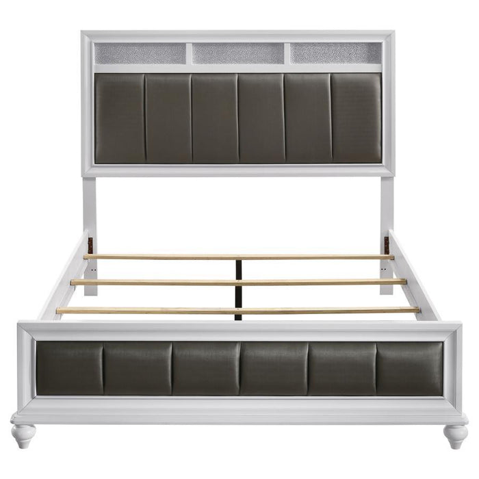 Barzini - Upholstered Panel Bed Unique Piece Furniture