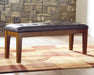 Ralene - Medium Brown - Large Uph Dining Room Bench Unique Piece Furniture