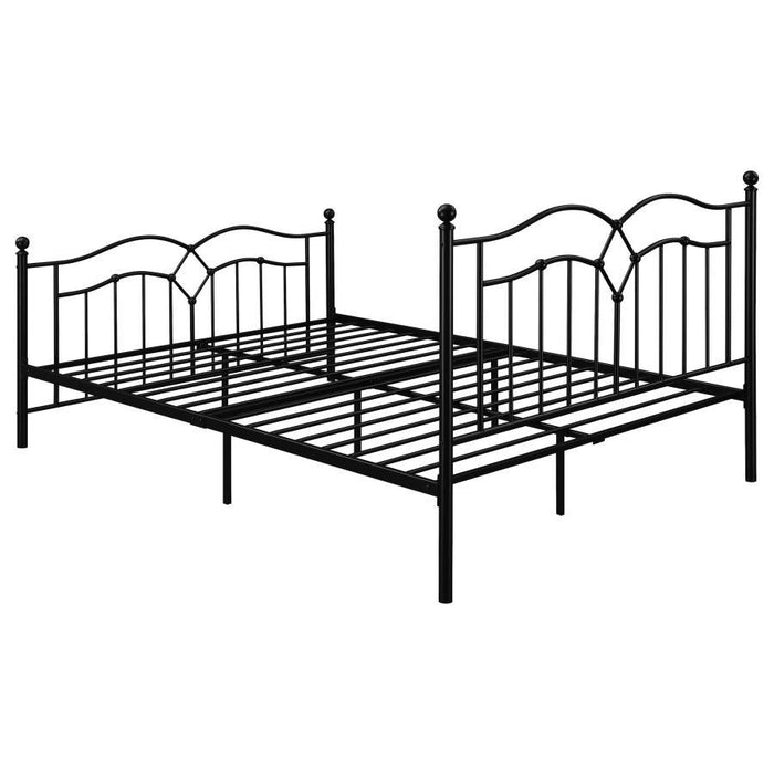 Klossen - Queen Platform Bed - Black Unique Piece Furniture