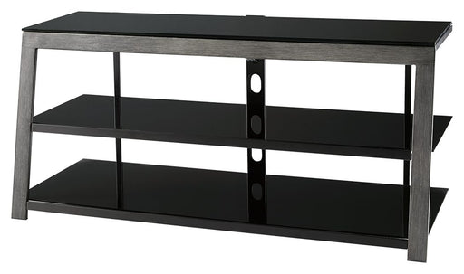 Rollynx - Black - TV Stand Unique Piece Furniture