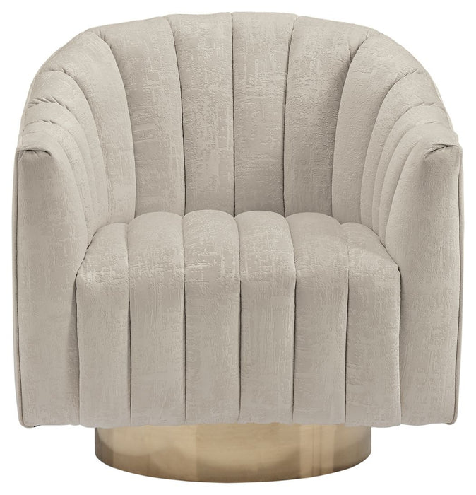 Penzlin - Pearl - Swivel Accent Chair Unique Piece Furniture