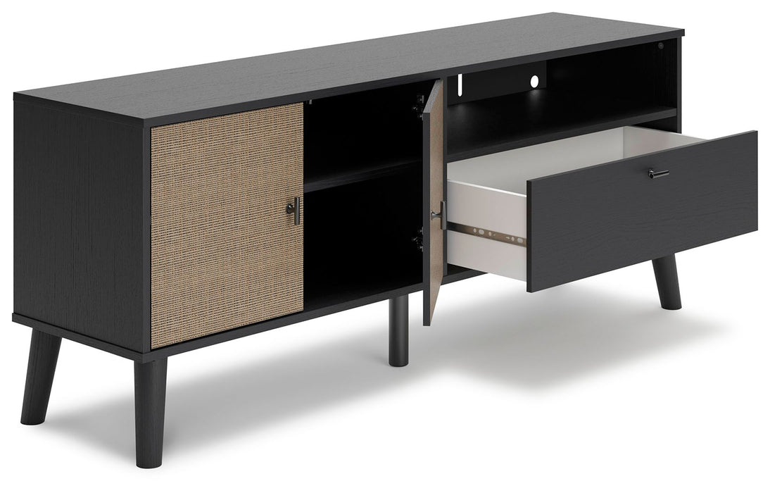 Charlang - Dark Gray - Medium TV Stand Unique Piece Furniture