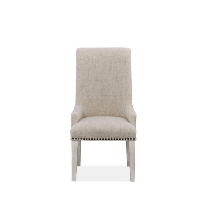 Bronwyn - Upholstered Host Side Chair (Set of 2) - Alabaster Unique Piece Furniture