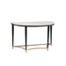 Ayser - Accent Table - White Washed & Black Unique Piece Furniture
