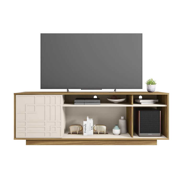 Techni Mobili Contemporary TV Stand For TVs Up To 70In, Oak