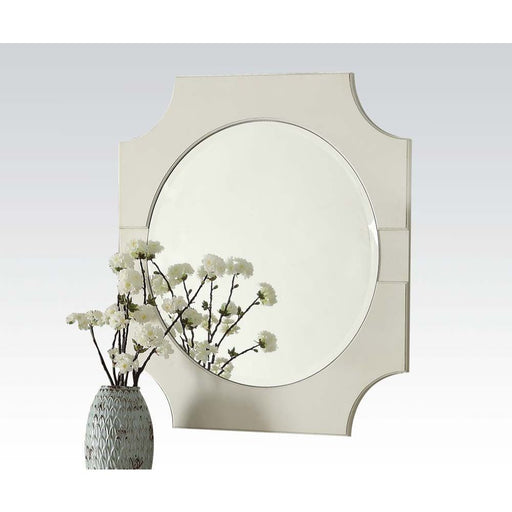 Florissa - Mirror - Antique White Unique Piece Furniture