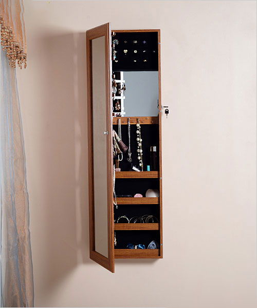 Wall Mount And Over The Door Jewelry Cabinet Mirrored Furniture Jewelry Box Mirror Cabinet Boxes For Jewelry