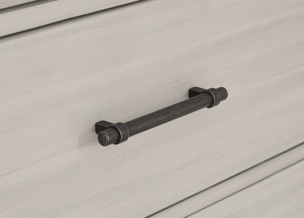 Darborn - Five Drawer Chest - Gray / Brown