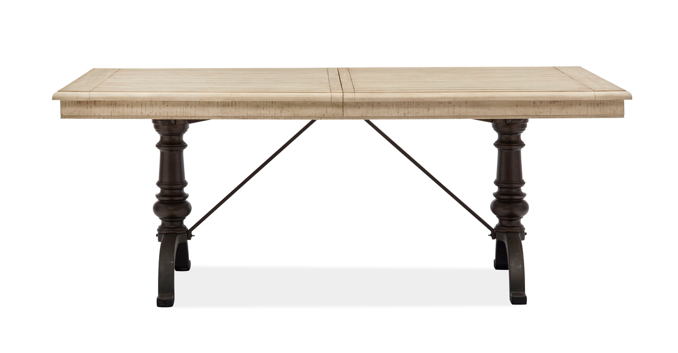 Harlow - Rectangular Dining Table - Weathered Bisque