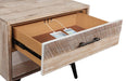 Marlow - 2-Drawer Nightstand - Rough Sawn Multi Unique Piece Furniture
