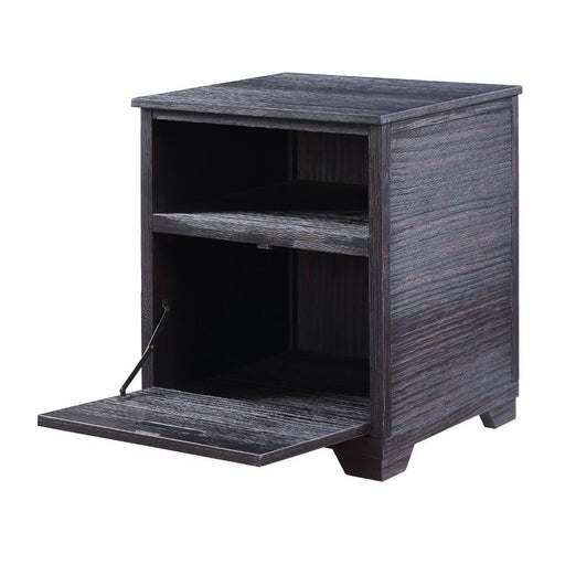 Kamilia - End Table - Antique Black Unique Piece Furniture