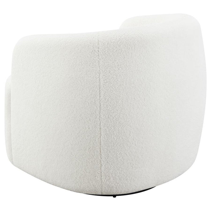 Hudson - Upholstered Swivel Chair - Natural Unique Piece Furniture