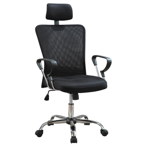 Stark - Mesh Back Office Chair - Black And Chrome Unique Piece Furniture