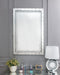 Nysa - Wall Decor - Mirrored & Faux Crystals - Glass - 47" Unique Piece Furniture