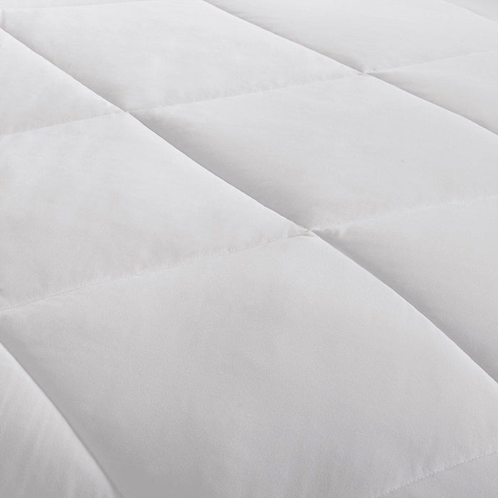 Oversized Down Alt Comforter With Heiq Smart Temp Treatment, White