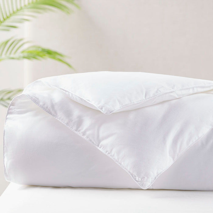 Cotton Down Alternative Featherless Comforter, White