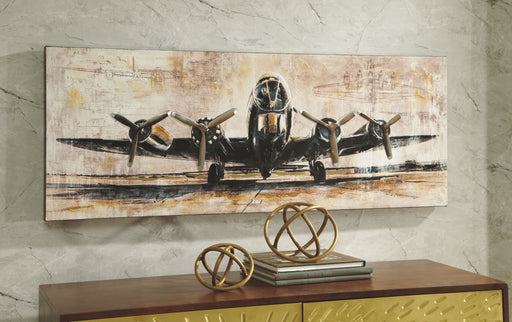 Kalene - Brown / Black - Wall Art Unique Piece Furniture